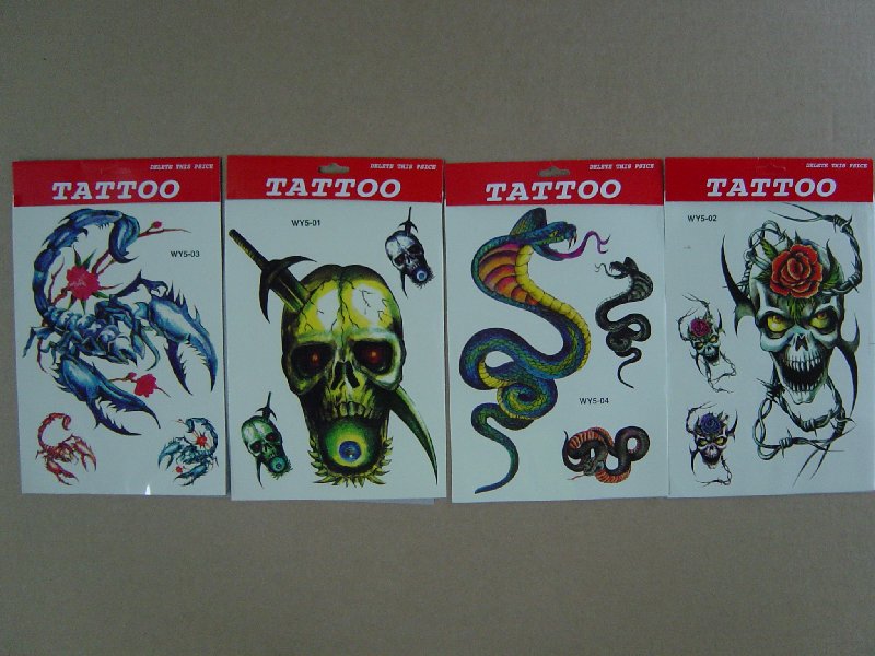 Cobra,Scorpion & Skull Tattoo