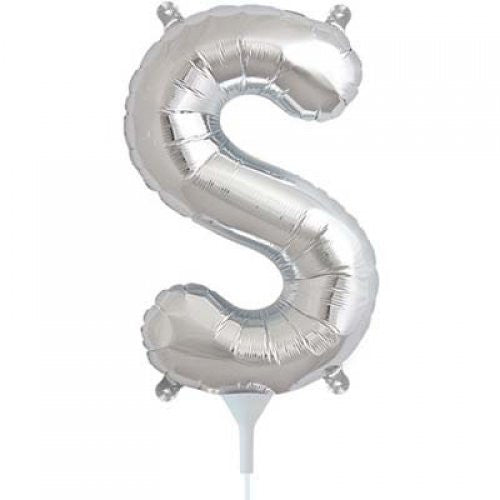 16'' Silver Foil Balloon Alpha S