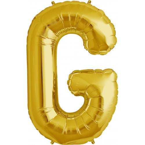 34'' Gold Foil Letter G