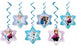 Frozen Disney Hanging Deco 6pk