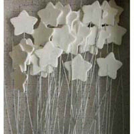 Icing Stars On Wire - Sugar Decorations