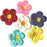 Large 5 Petal Sugar Flowers Assorted Colours