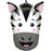 29"(74cm) Foil Balloon Zebra Head