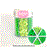 Sprink'd 6 Cavity Assorted Sprinkle Jar 200g