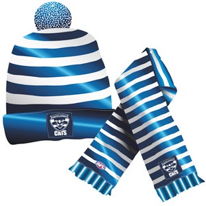 Geelong Scarf And Beanie Cut Out 1Pk