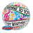Birthday Music Notes Bubble Balloon 55Cm