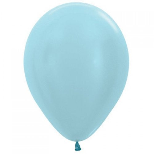 Decrotex 100 Pack Satin Blue 30cm Balloon