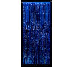 DOOR CURTAIN BLUE 90cm X 2m