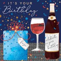 Its Your Birthday Male Card