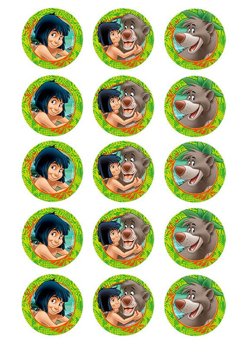 The Jungle Book Cupcake Edible Image