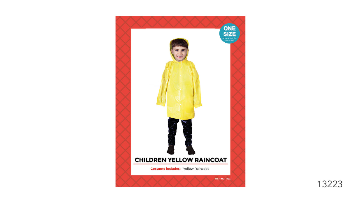 Children's Yellow Raincoat