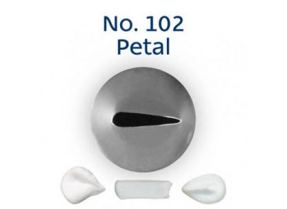 Loyal No.102 Petal Stainless Steel Piping Tip