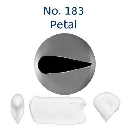 Loyal No.183 Petal Stainless Steel Piping Tip