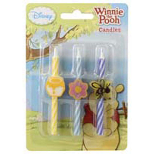 Winnie The Pooh - Icon Candles - Set Of 6