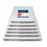 Loyal - Cake Board - Square Silver Masonite