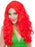 LONG RED CURLY MERMAID WIG