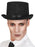 Top Hat Velvet Black