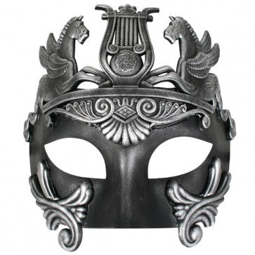 Cavalli Centurion Black & Silver Eye Mask