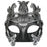 Cavalli Centurion Black & Silver Eye Mask