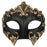 Lorenzo Gold & Black Eye Mask