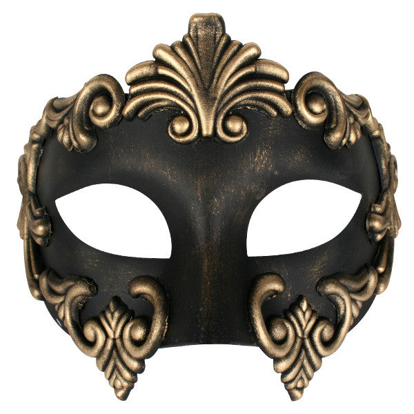 Lorenzo Gold & Black Eye Mask