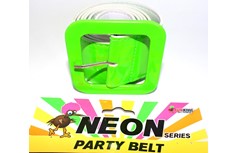 Neon 80's Belt Green