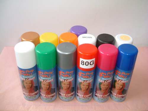 Hair Spray Assorted Colours
