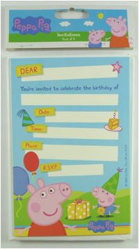 PEPPA PIG INVITE