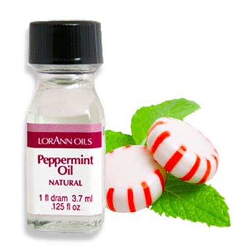 Lorann - Concentrated Flavour Oil - 3.7ml -Peppermint Oil