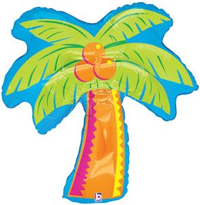 Palm Tree Super Shape Foil Balloon