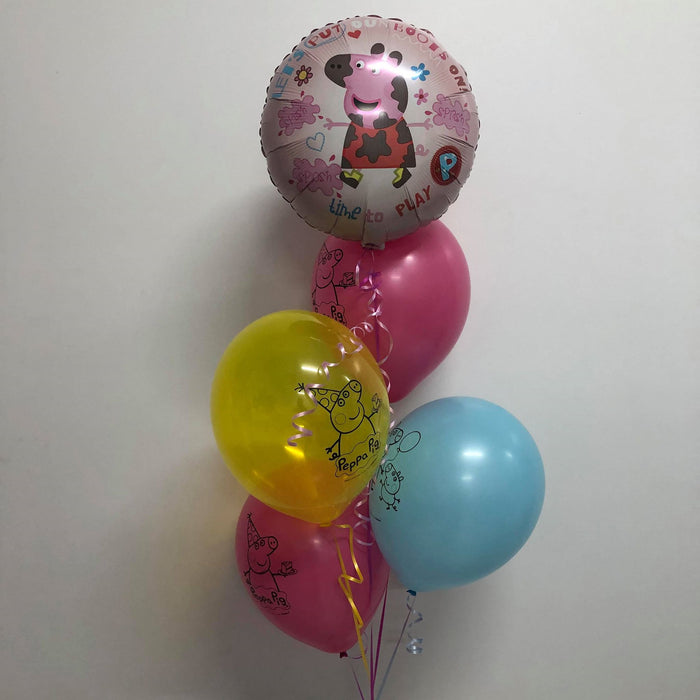 Dazzling Theme Foil 5 Balloon  Bouquet