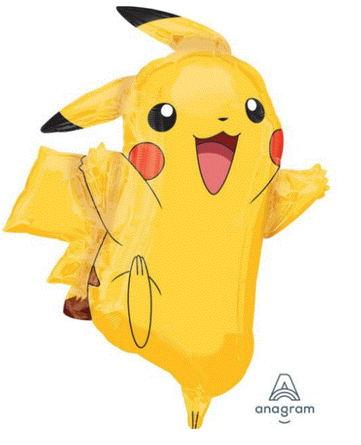 Pokemon Pikachu Supershape Balloon 62cm X 78cm