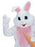 Rabbit  Mascot Premium Costume White Adult