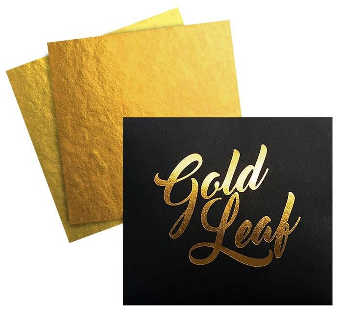 Cake Craft Edible 24k Gold Leaf 5 Sheets