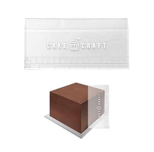 Cake Craft | Acrylic Scraper With Height Guide | 7 Inch
