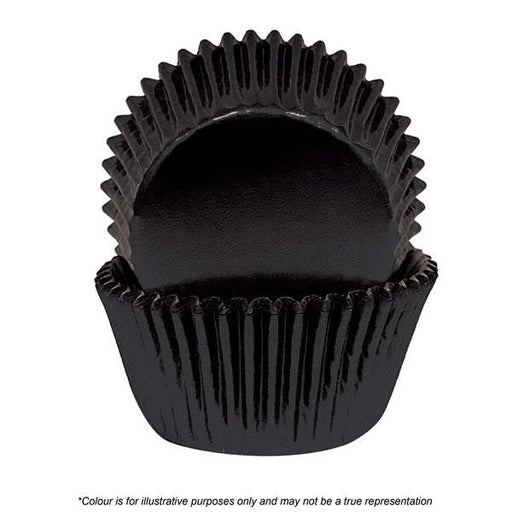 Cakecraft | 700 Black Foil Baking Cups | Pack Of 72