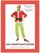 Adult Grumpy Santa Costume