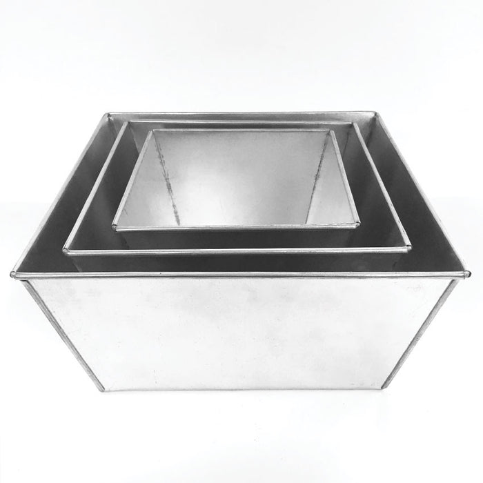 TAPERED SQUARE PAN - 3 PIECE - HIRE