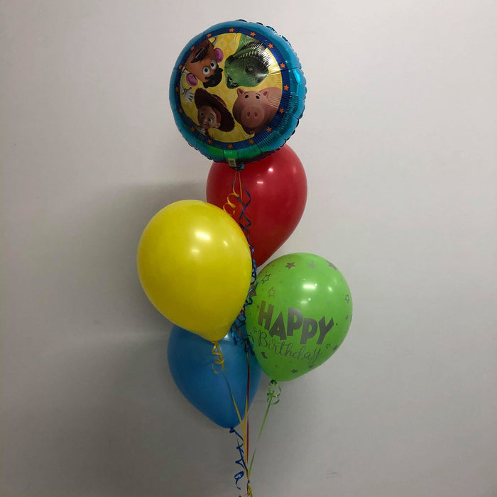 Dazzling Theme Foil 5 Balloon  Bouquet