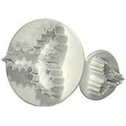 Holly 3 Leaf Plunger Cutter | 2 Piece Set