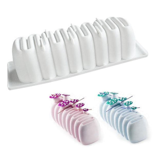 Large 3d Ruffle Silicone Mould