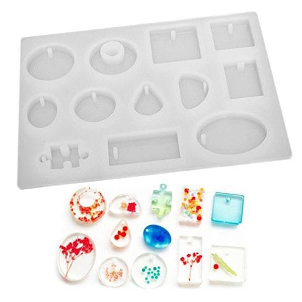 Various Shapes Jewellery Pendant Silicone Mould