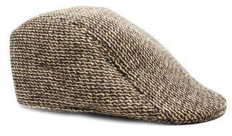 Vintage Flat Cap - Dark Brown