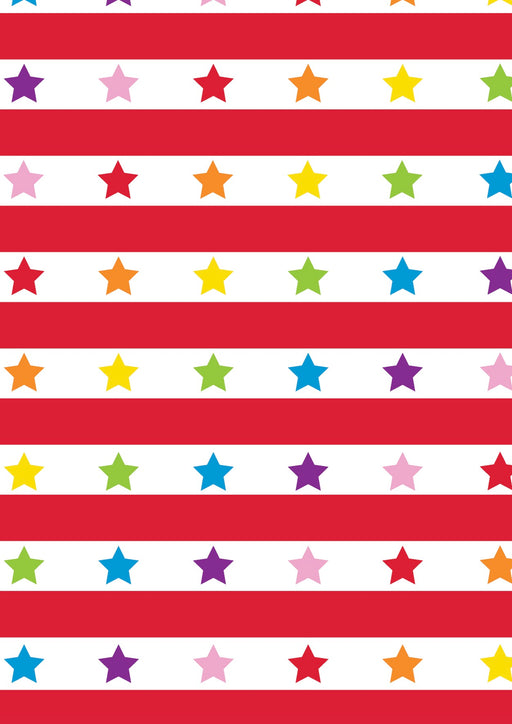Folded Gift Wrap Stars & Stripes