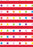 Folded Gift Wrap Stars & Stripes