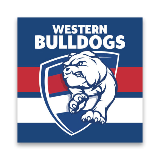 Western Bulldogs Party Napkins Pk 16