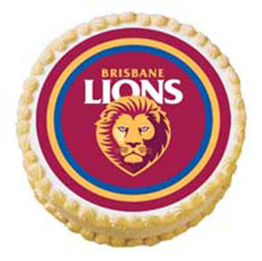 Brisbane Lions Edible Image 135mm