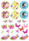 Disney Fairies Icons Sheet A4 Edible Image