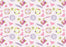 Disney Fairies Pattern Sheet A4 Edible Image