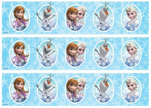 Disney Frozen - Cake Strips A4 Edible Image